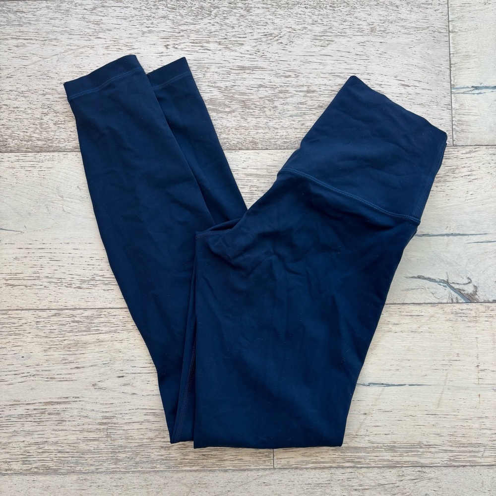 Lululemon Athletica Align High Rise 28” True Navy size 6